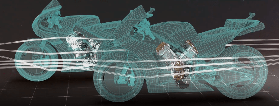 La guerra dei motori: V4 contro 4 in linea.