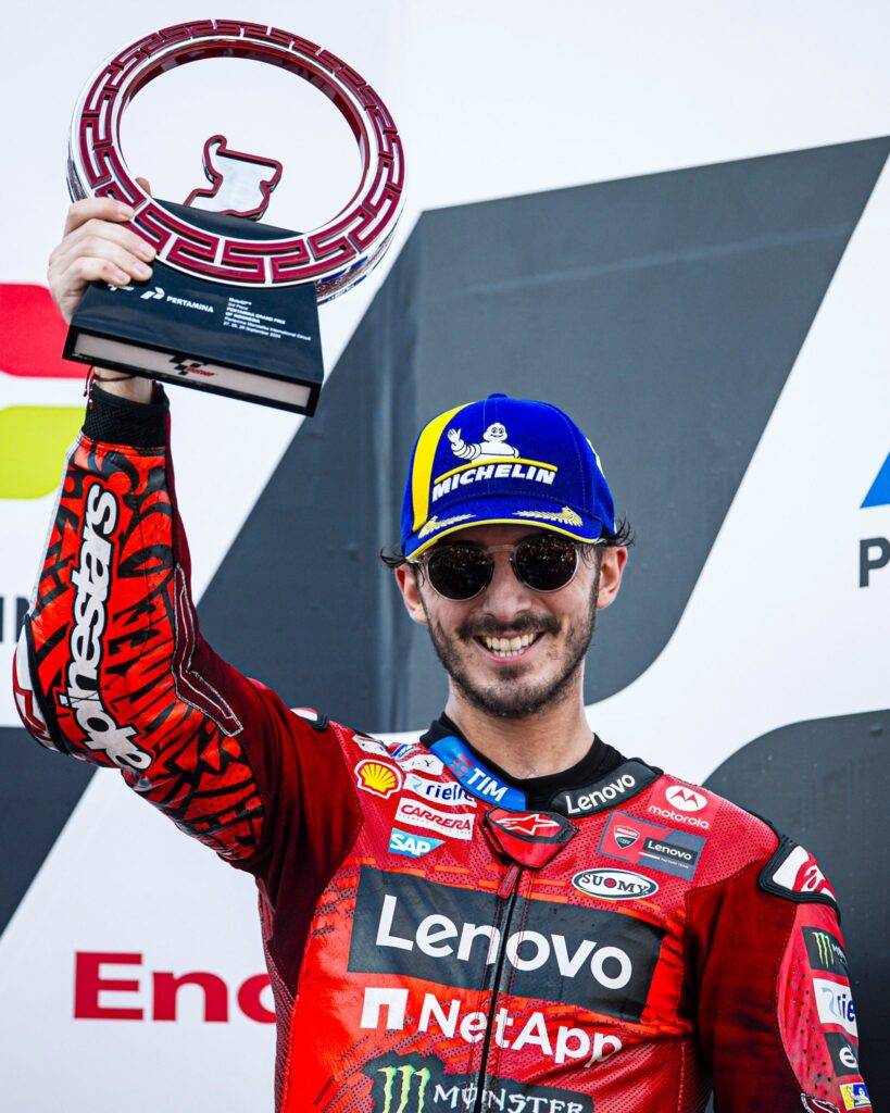 Pecco Bagnaia: “Ho cercato di partire come nella Sprint ma la frizione ha slittato”