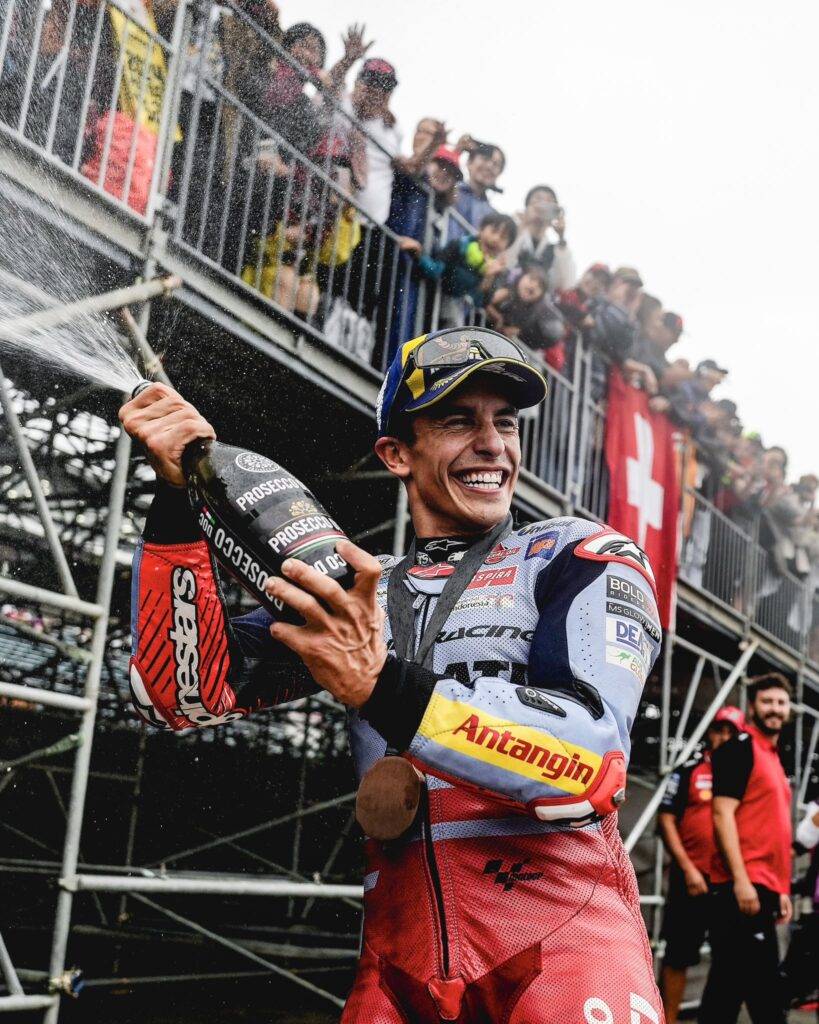 Il sorriso di Marc Marquez a Phillip Island: “Possiamo divertirci. Martin e Bagnaia arriveranno”