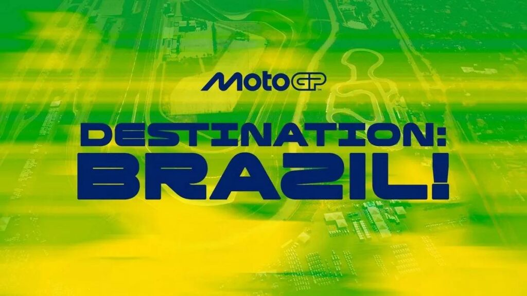 La MotoGP torna in Brasile. Dal 2026 si correrà a Goiânia.