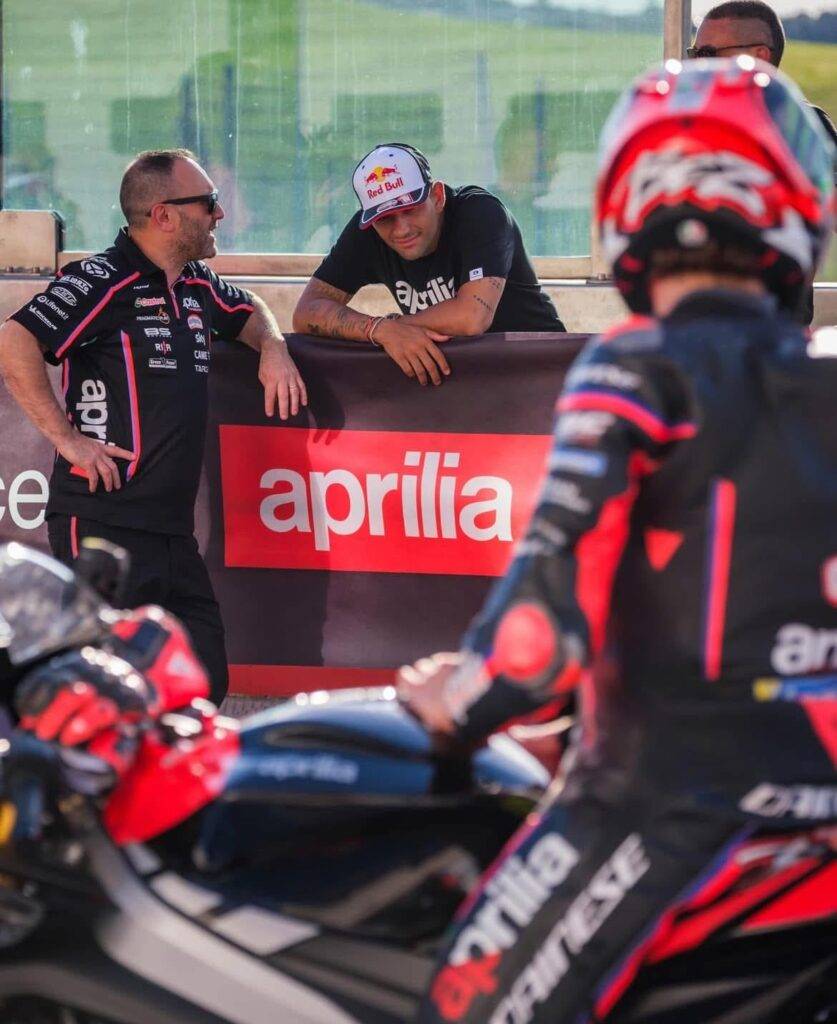 Jorge Martin all’Aprilia All Stars