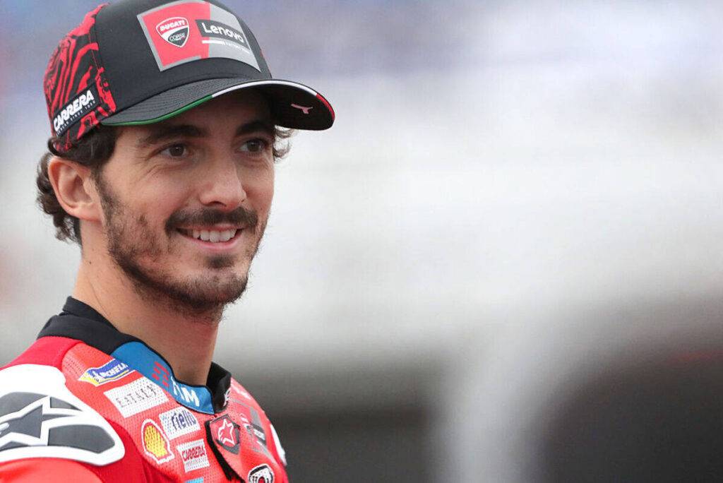 Pecco Bagnaia davanti a tutti nelle FP1 a Motegi: seguono Jorge Martin e Marc Marquez.